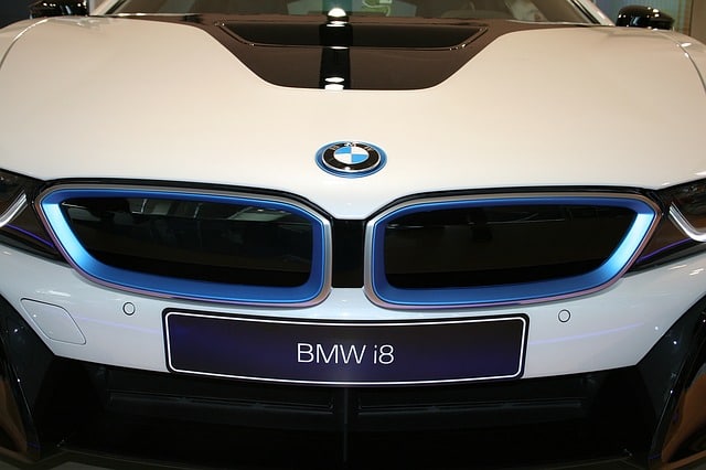 BMW i8 גריל